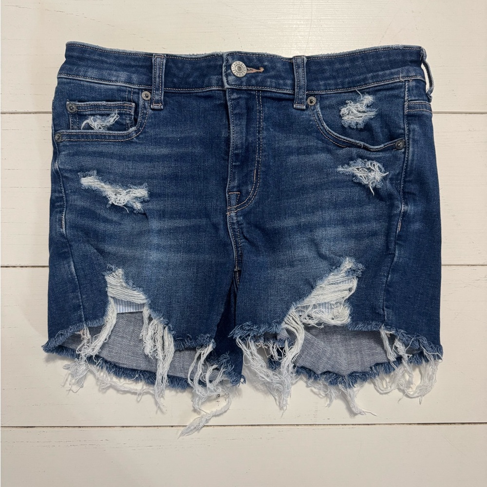 American Eagle Midi Jean Shorts